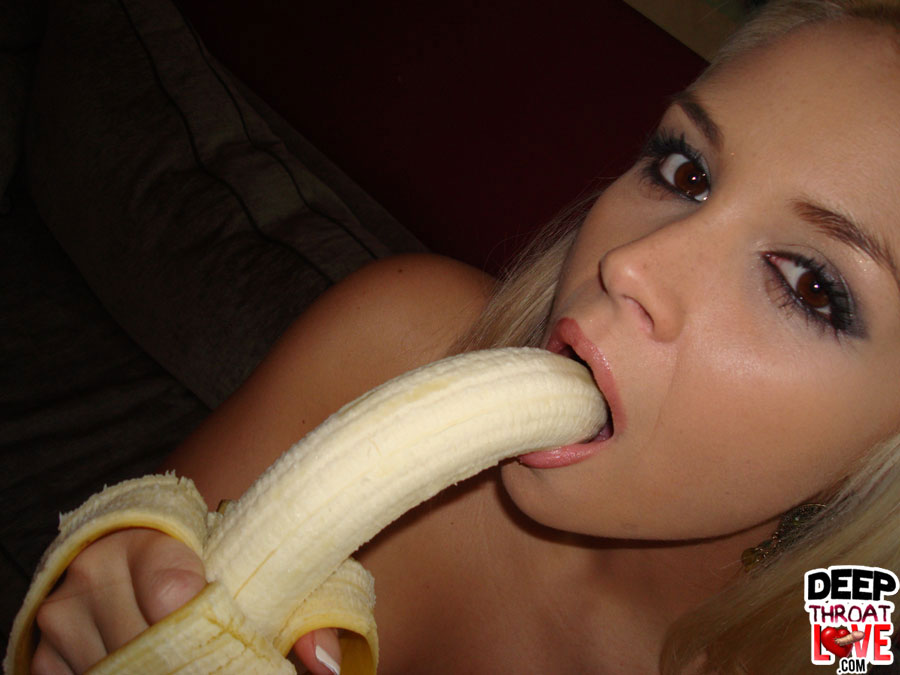 Pornstar with banana pic