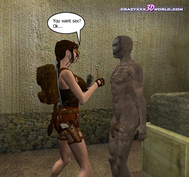 3d sex. The Mummy - 3D Sex Adventure of Lara Croft! - Picture 12