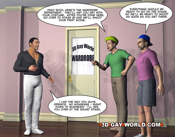 3d porn. 3D GAY WORLD PICTURES: ONLY ONE WORKING DAY - Picture 3