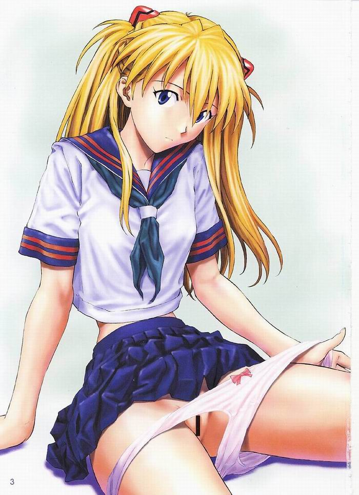 Anime porn. Terrific anime schoolgirl - Silver Cartoon - Picture 2