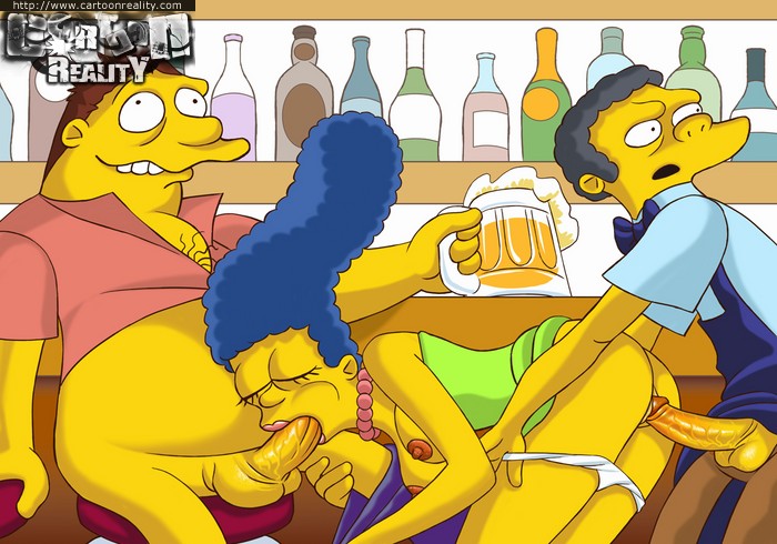 Cartoonporn. Simpsons try hardcore. - Picture 2