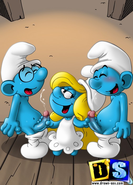 506px x 700px - Xxx drawn porn pics of horny Smurfs passionately banging.