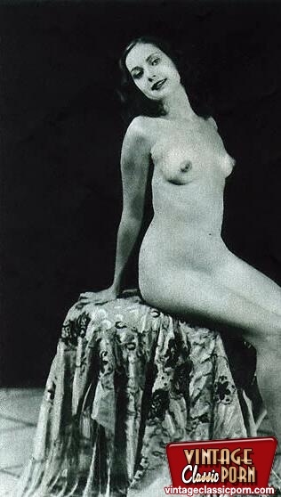 Hairy vagina. Burlesque ladies from the thi - XXX Dessert - Picture 7