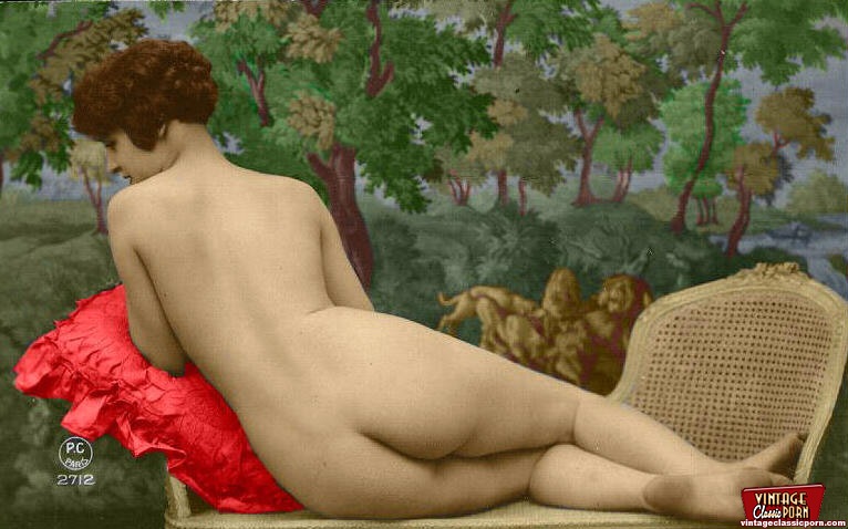 Vintage pussys. Hot thirties girls in color - XXX Dessert - Picture 7