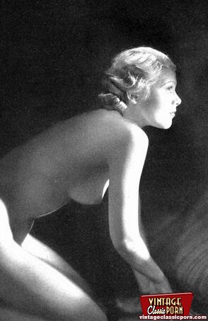 Hairy vagina. Several thirties blondies sho - XXX Dessert - Picture 10