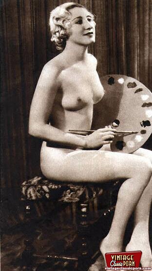 Vintage xxx. A few beautiful vintage blonde - XXX Dessert - Picture 6