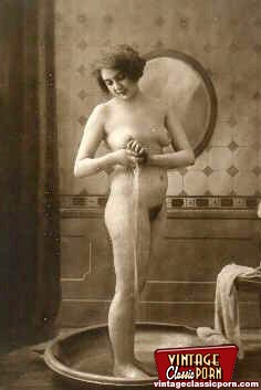 Hairy beauty. Horny vintage beauties taking - XXX Dessert - Picture 1