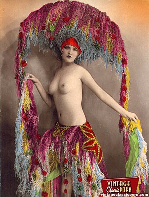 Vintage Nude Showgirl - Xxx vintage porn. Several colored in pics o - XXX Dessert - Picture 6