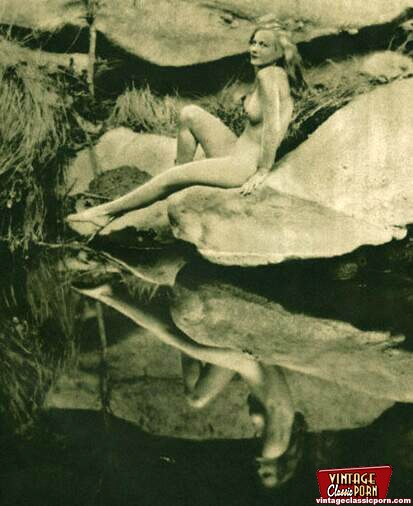 Sexy hairy. Vintage large boobs outside chi - XXX Dessert - Picture 5