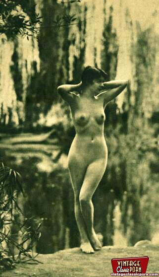 Sexy hairy. Vintage large boobs outside chi - XXX Dessert - Picture 6