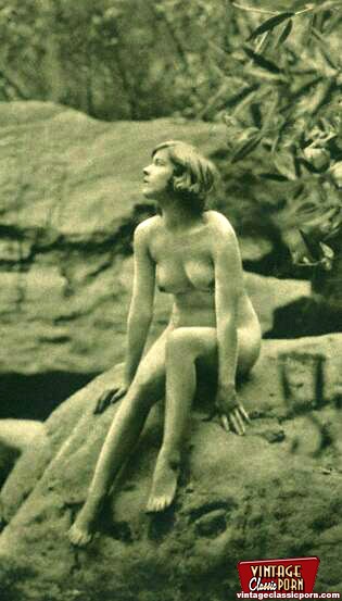 Sexy hairy. Vintage large boobs outside chi - XXX Dessert - Picture 7