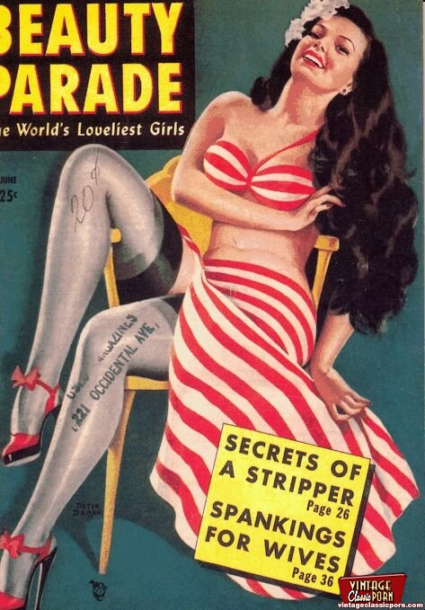 Nude Vintage Magazines - Classic retro porn. Several erotic vintage - XXX Dessert ...
