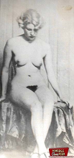 Porno hairy. Several sexy vintage blondes s - XXX Dessert - Picture 9