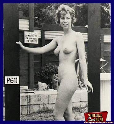 Vintage Hairy Nudists - Hairy babes. Several nudists from the sixti - XXX Dessert ...