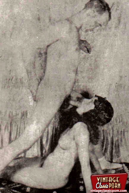 Retro porn classic. Several hairy vintage l - XXX Dessert - Picture 7