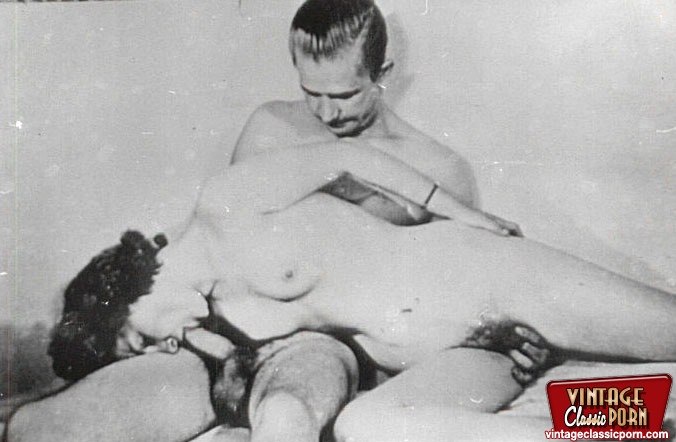 Retro porn classic. Several hairy vintage l - XXX Dessert - Picture 9