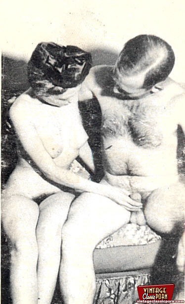 Nude Vintage Couples - Perfect hairy pussy. Several hairy vintage - XXX Dessert - Picture 2
