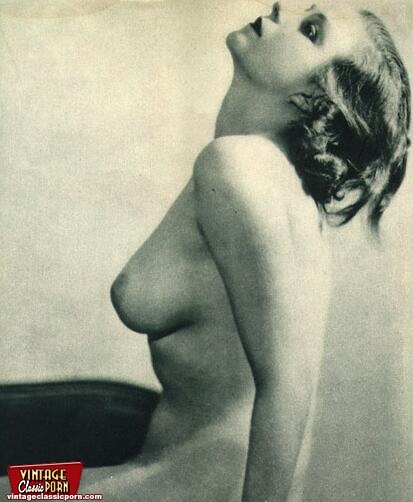 Retro nude. Nude vintage ladies showing the - XXX Dessert - Picture 12