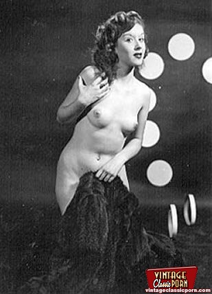 Very hairy pussy. Several sexy vintage ladi - XXX Dessert - Picture 7