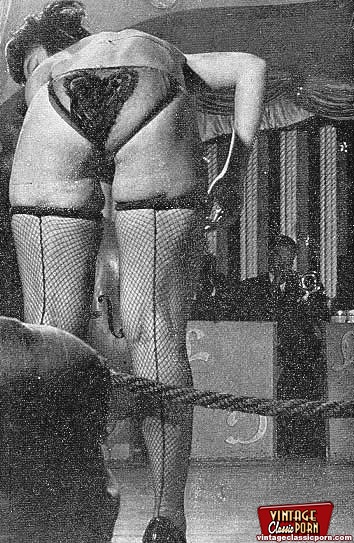 Hairy twat. Several vintage ladies with big - XXX Dessert - Picture 5