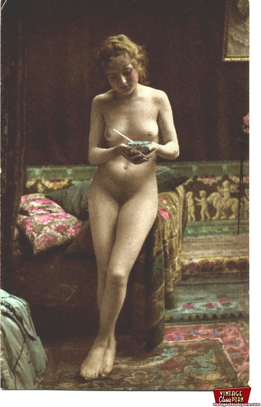 Very hairy pussy. Several vintage girlies s - XXX Dessert - Picture 9