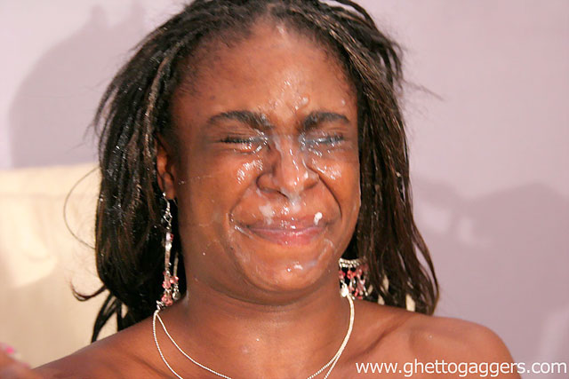 Black on white. Ghetto slut treated like a  - XXX Dessert - Picture 15