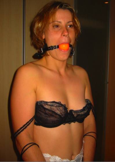 Bdsm sex. Tied up gagged for pleasure. - Unique Bondage - Pic 4