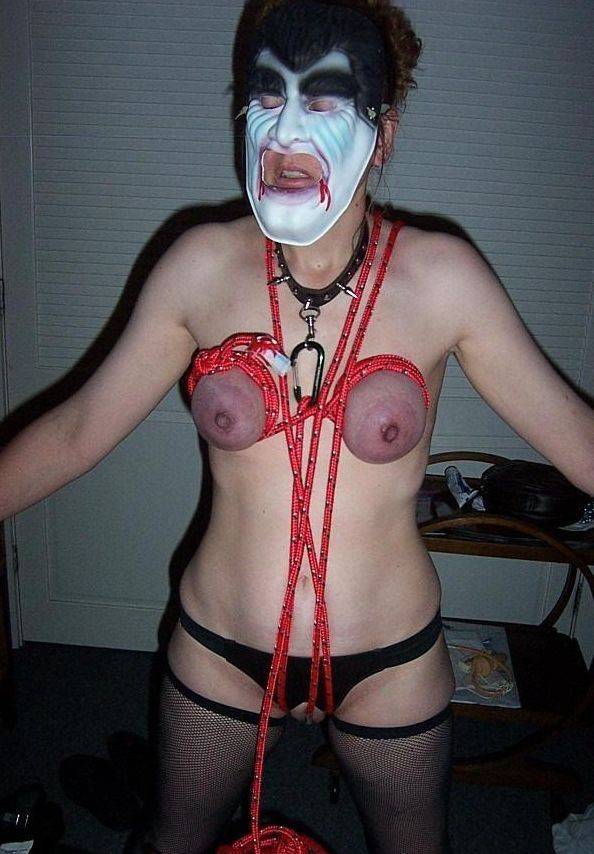 Bondage porn. Girlfriend gets caned until - Unique Bondage - Pic 9