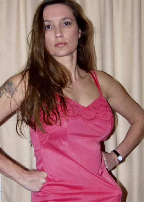 Femdom porn. Jane poses in pink lingerie - Unique Bondage - Pic 9