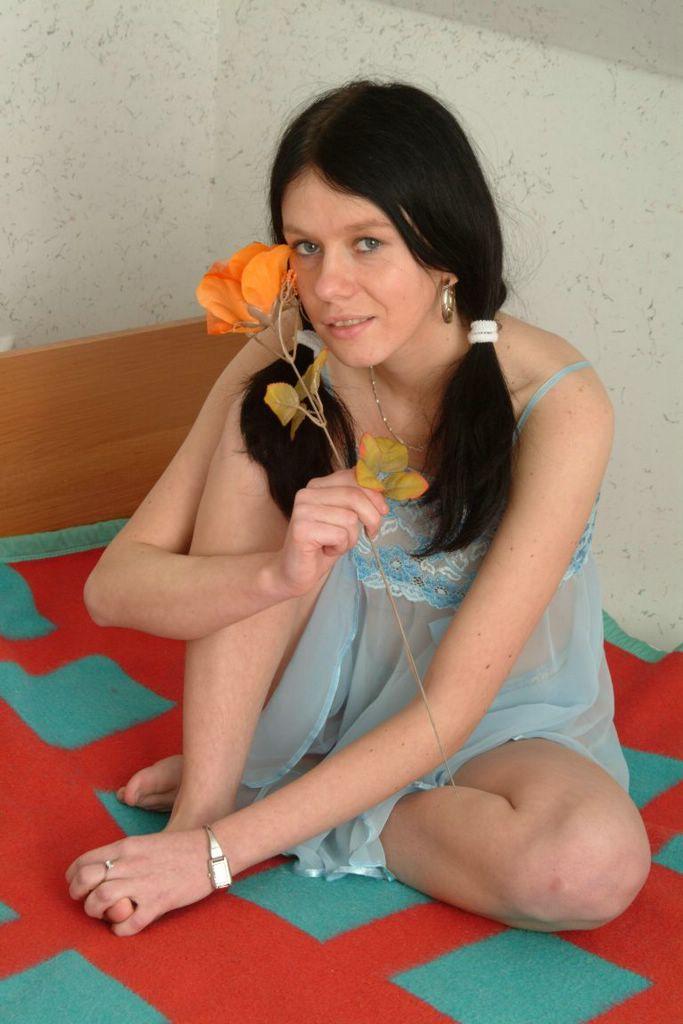 Horny hairy. Horny chick stuffing her furry - XXX Dessert - Picture 1