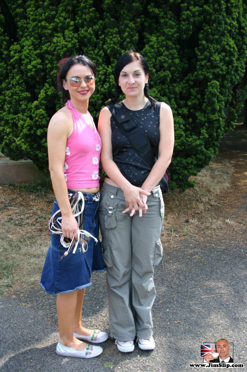 Sexy pantyhose. Kinky British streetgirls i - XXX Dessert - Picture 1