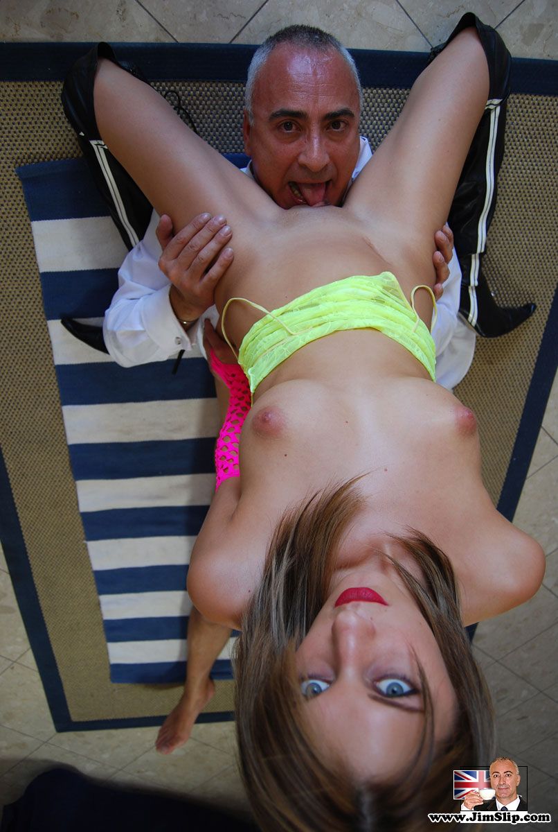 Old having sex with young. Fit brunette tee - XXX Dessert - Picture 14