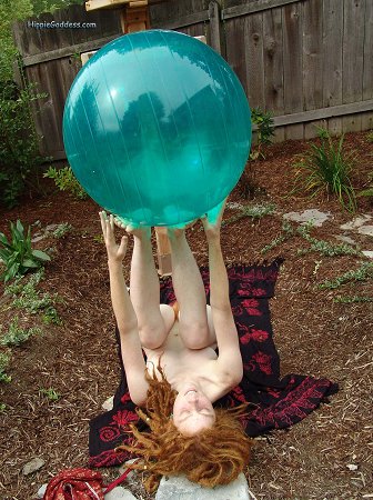 Hairy snatch. Red haired hippie girl plays  - XXX Dessert - Picture 16