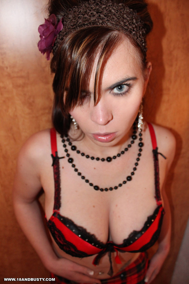 Never seen sensual great hot busty schoolgi - XXX Dessert - Picture 1