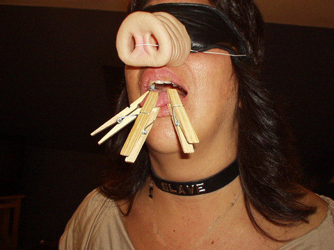 Pig faced humiliation - Unique Bondage - Pic 8