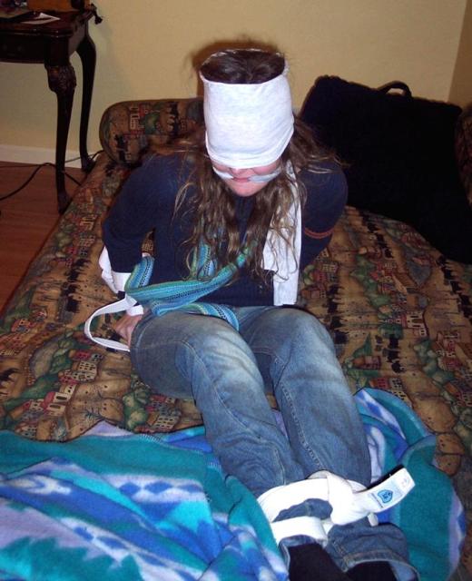 Wives in handcuffs and tape - Unique Bondage - Pic 11