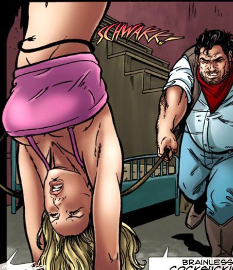Hot blonde beauty captured and roped by - BDSM Art Collection - Pic 6