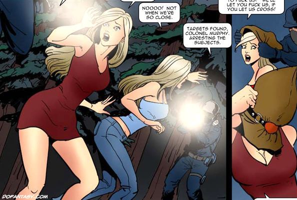 Two sexy blonde twins get captured in - BDSM Art Collection - Pic 5
