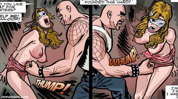Hanged petite enslaved chick gets her - BDSM Art Collection - Pic 1