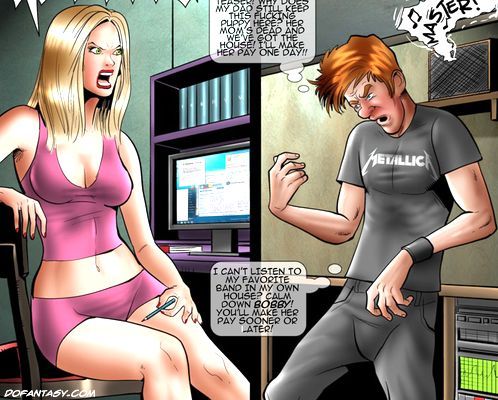 Awesome blonde babe in sexy lingerie - BDSM Art Collection - Pic 4