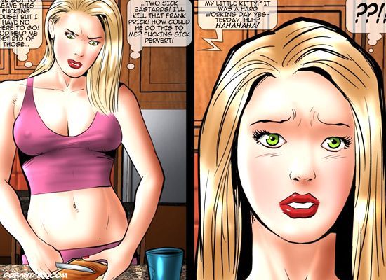 Awesome blonde babe in sexy lingerie - BDSM Art Collection - Pic 5