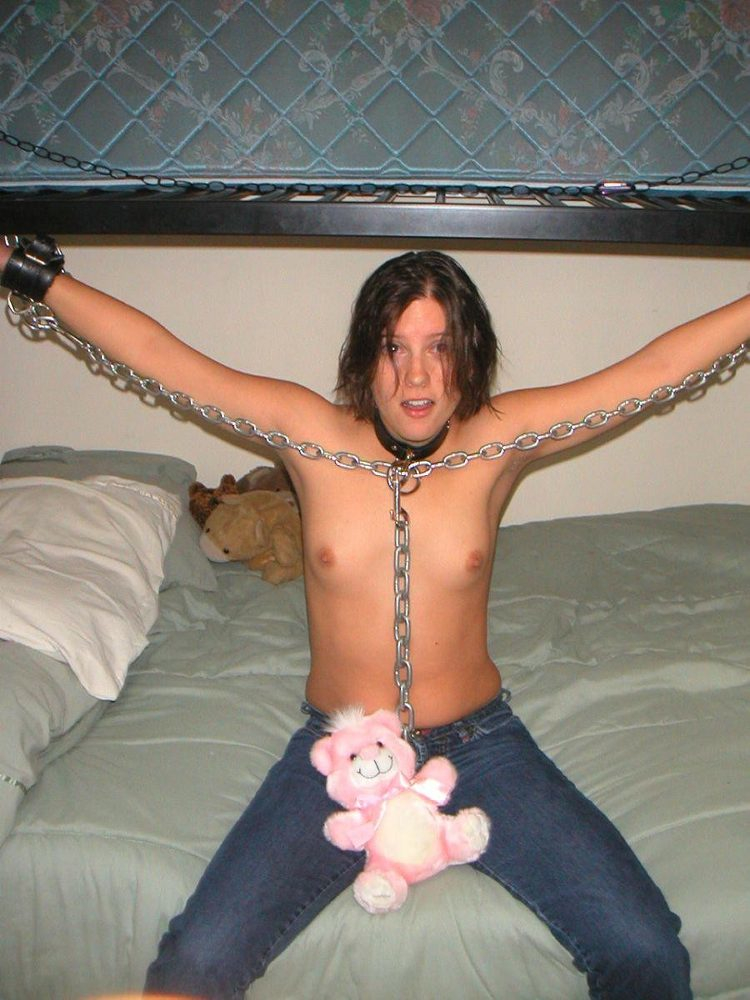 Amateur sex slaves are tied up and used as - Unique Bondage - Pic 14