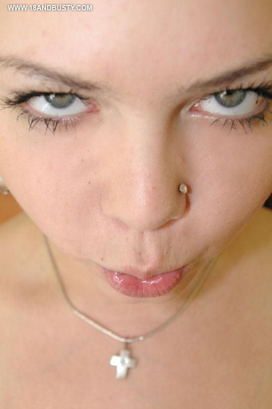 Shy teen model proud to show off her huge n - XXX Dessert - Picture 4