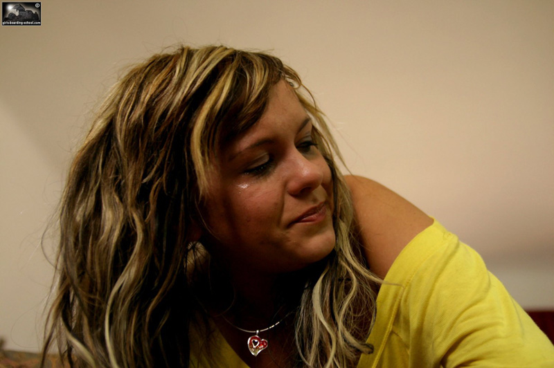 Sexy blonde crying from a good otk spanking - XXX Dessert - Picture 11