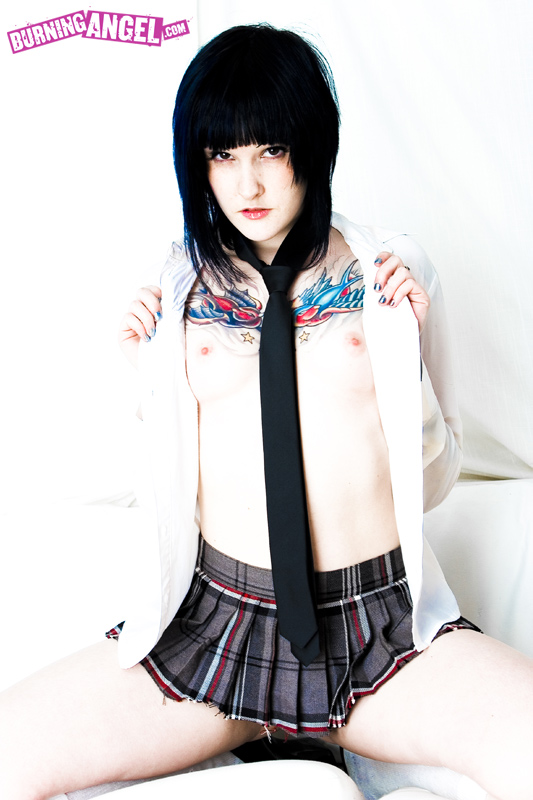 Melodie dresses as a Japanese school girl a - XXX Dessert - Picture 6