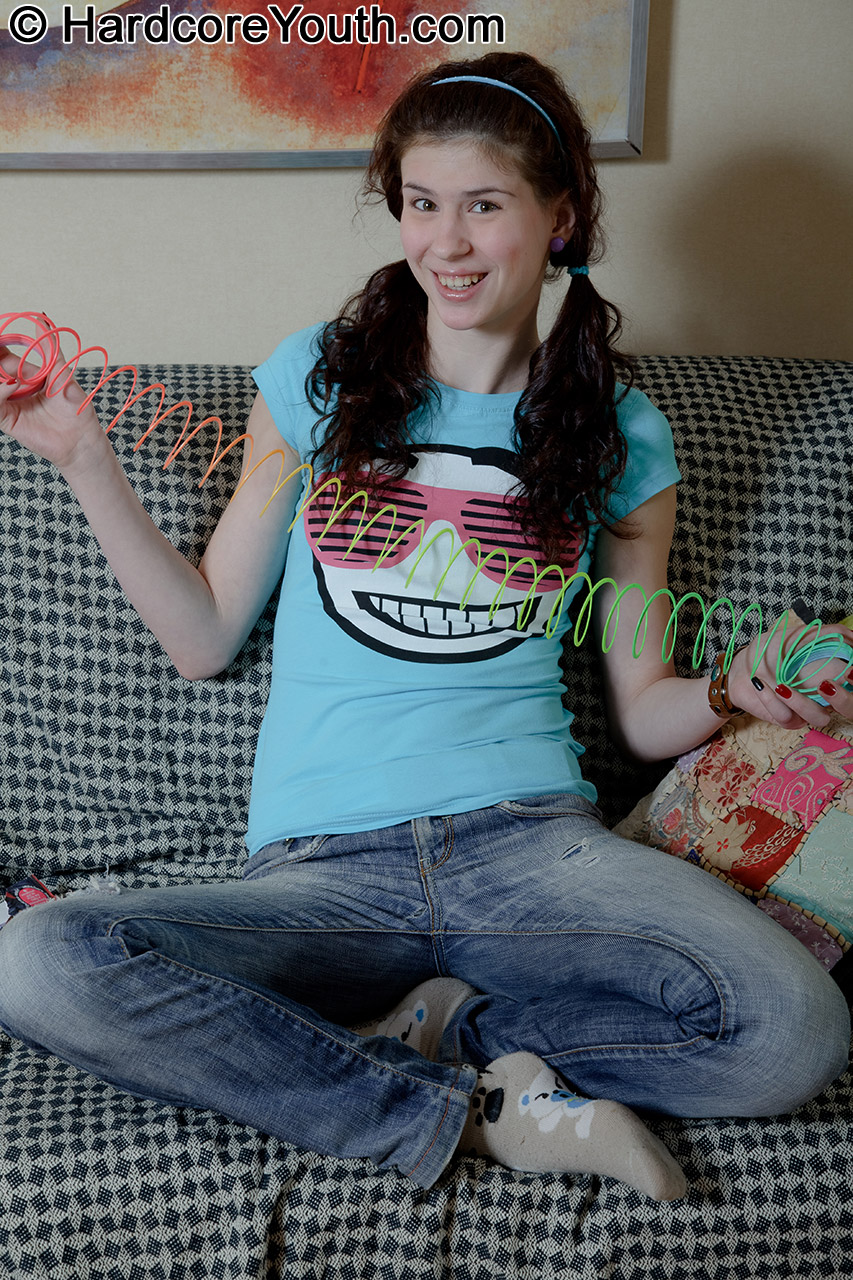 Cute teen sucks a big cock and gets fucked - XXX Dessert - Picture 1