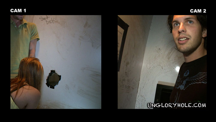 Straight guys queuing near the ungloryhole  - XXX Dessert - Picture 2