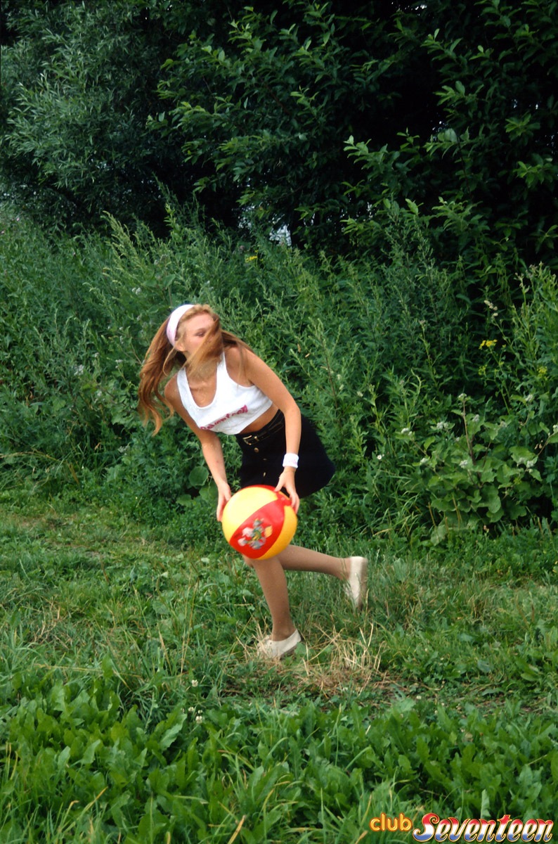Two sporty teen girls undressing each other - XXX Dessert - Picture 4