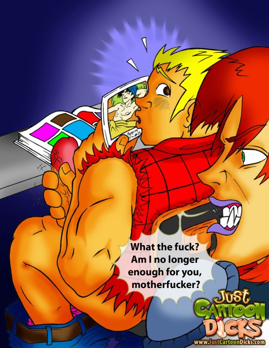 I see one red-haired porno gay monster - Cartoon Sex - Picture 2