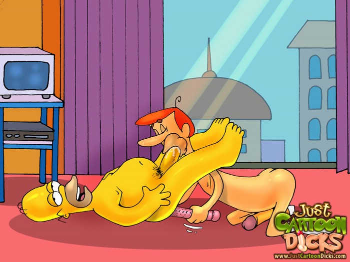 Simpsons and Spiderman have distinguished - Cartoon Sex - Picture 1